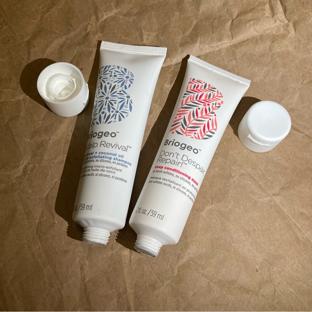 Briogeo shampoo & mask 2oz